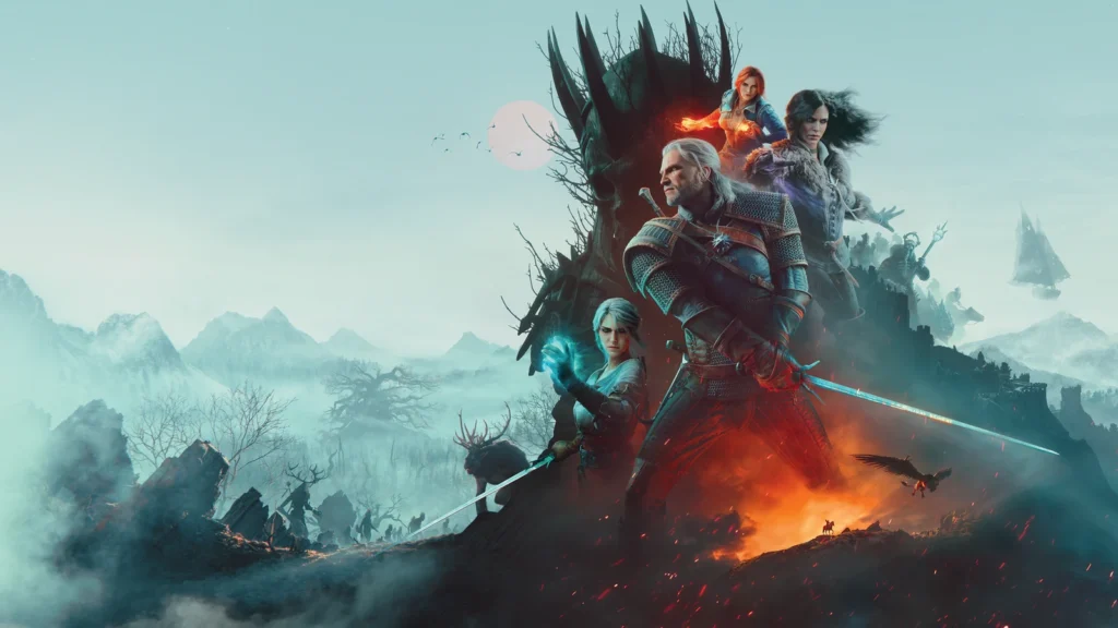The Witcher 3 Wild Hunt Remastered official key art