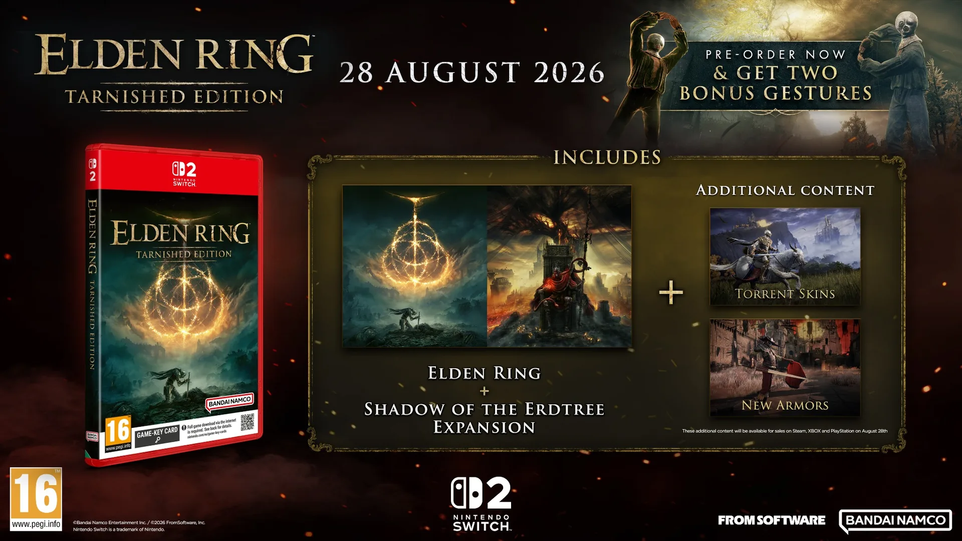 Elden Ring Tarnished Edition Is Out Now: What’s Included, Tarnished Pack, New Classes & More